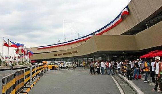 Terminal t1 of Manila International Airport tells you the English