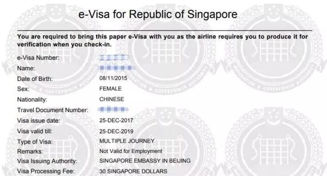 申请新加坡电子签证流程最简单吗