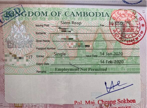 柬埔寨电子签规定的入境口岸有哪些