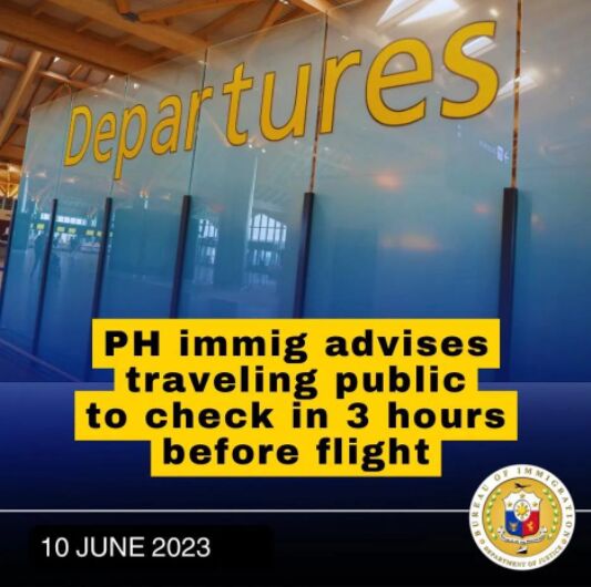 注意！菲律宾移民局提醒离境游客近期最好提前办理登机手续