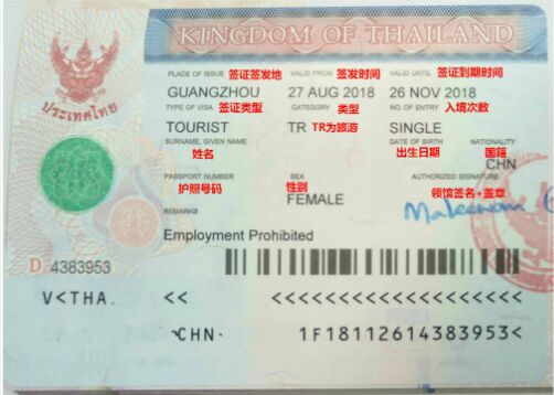 代理申请泰国签证还需要去领馆吗