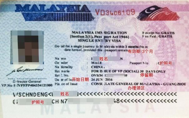 马来西亚旅游签证办理的流程有哪些