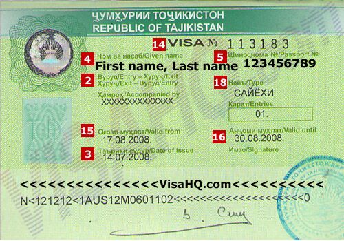 申请塔吉克斯坦签证应做好什么准备