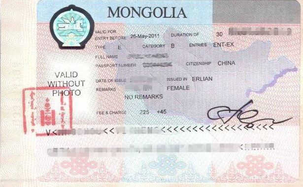 去蒙古可办理电子签证吗