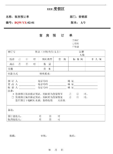 荷兰签证对酒店预订单有什么要求